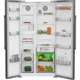 Resim Grundig GSND 6384 S A 580 lt (Net Hacim) Gardrop Tipi Duo No Frost Buzdolabı 