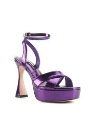 Resim Nine West Veneza 4pr Mor Kadın Topuklu Sandalet 000000000101702348 Mor 