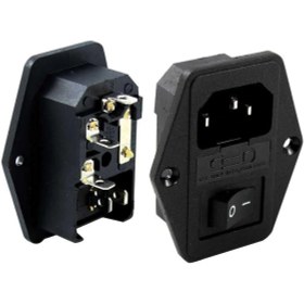 Resim Powermaster C7 Dişi Fiş Şase Anahtarlı Kulaklı Ic-214 -179831 