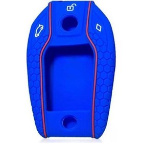 Resim Bmw 5 Serisi 7 Serisi X3 X4 X5 X7 I8 Anahtar Koruma Kılıfı Mavi N 