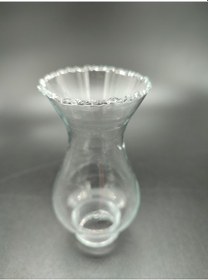 Resim Minyatür Gaz Lambası Camı.şeffaf Renkte.alt Çap:3.00cm-h:10.50cm Şeffaf 