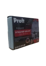 Resim Proft Buat Panç Seti 16lı Mat Siyah 