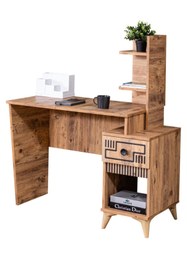 Resim Setay Atlantik Genç Odası - 3 Kapılı Dolap, Karyola, Komodin, Masa 