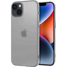 Resim Buff iPhone 14 Slimfy Kılıf White 