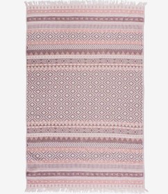 Resim Morocco Jakarlı Peştemal Gül Kurusu, Taşıma Çantalı - Gül Kurusu / 90x160 