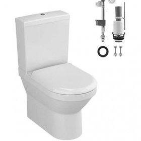 Resim Vitra S50 Duvara Sıfır Klozet,Rezervuar,İç Takım ve Yavaş Kapak 