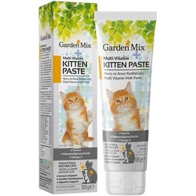 Resim Garden Mix Kitten Multivitamin Yavru Kedi Malt Macunu 100 Gr 