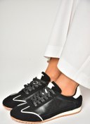 Resim Fox Shoes U820730509 Siyah Kadın Spor Ayakkabı Sneakers 