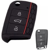 Resim VOLKSWAGEN Golf Uyumlu Polo Uyumlu TCROS TROC TAIGO TIGUEN Caddy Uyumlu SİLİKON KILIF 