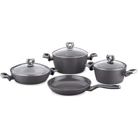 Resim Korkmaz Nora Seramik 7 Parça Tencere Seti 