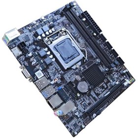 Resim TURBOX Workprof X H110 Sata Ddr4 2400mhz Usb 3.0 Vga Hdmı Ses G.lan 1151p 6.7.8.9 Gen Anakart 