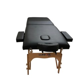 Resim Comfort Plus Ahşap Masaj Masası İthal 201-Siyah 