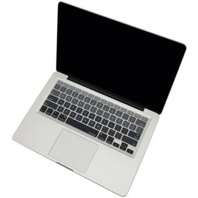 Resim Apple Uyumlu MacBook Air Pro Klavye Koruyucu Us-abd İngilizce Ombre Eski Usb'li Model 2008-2017 İle Siyah Gri 