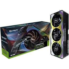 Resim Qedii Palit Nvidia Geforce Rtx5080 Gamerock 16Gb 256Bit Gddr7 Ekran Kartı Ne75080019T2-Gb2030G 