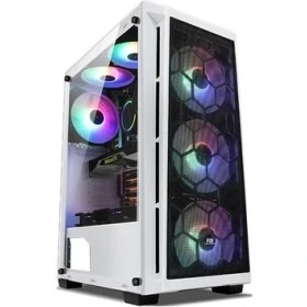 Resim Powerboost PB-T001BW RGB Fanlı ATX Oyuncu Kasası 