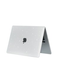 Resim Ekılıf - Apple Uyumlu MacBook 15' Air M2 2023 A2941 - Alt Ve Üst Koruyucu Msoft Allstar Kapak - Şeffaf 