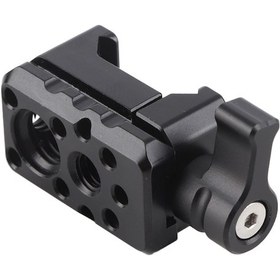 Resim Kangvka Alüminyum Nato Klipsi - 1/4" & 3/8" Vida Delikleri İle Hızlı Serbest Bırakma, Kamera Erişimoriesi Ekipmanı Monitör, Mikrofon, Led Işık 