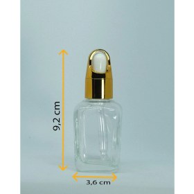 Resim Boş Damlalıklı 35 ml (5 Adet) Özel Gold Şişe 