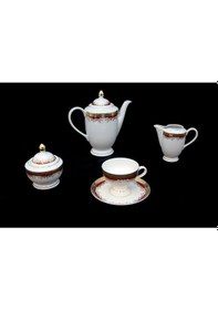 Resim Thun Chrıstıne Çay Takımı 29 Parça Kırmızı 