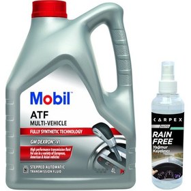 Resim Mobil Atf Multi Vehicle Otomatik Şanzıman Yağı 4 L + Carpex Auto Rain Free Yağmur Kaydırıcı 