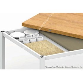 Resim Gürçayhırdavat Açılır - Katlanır Pivot Masa Depolama Rafı 