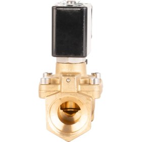 Resim 110V Ac Kompresör Solenoid Valf Normalde Kapalı 