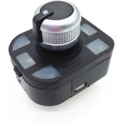 Resim Wisco Vw Golf Passat A3 A6 A8 Q7 Ayna Ayar Düğmesi 2007- 4F0959565A 