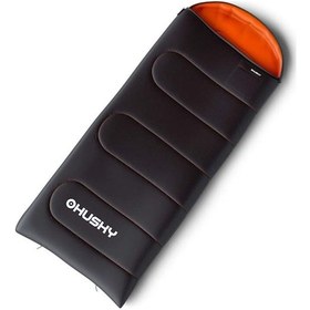 Resim Husky Gizmo -5 Derece Uyku Tulumu Siyah - Turuncu 