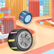 Resim 1/2 adet, Lastik Şeklinde Dönen Spinner Oyuncak | Gençler ve Yetişkinler için Eğlenceli Meşgul Oyuncak | Kompakt Plastik Tasarım, Seyahat Oyunu ve Tatil Hediyesi İçin Mükemmel 