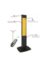 Resim MirKraft Energy 2500 W Infrared Isıtıcı 