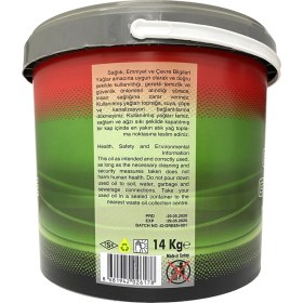 Resim Petro Time Kauçuklu Yeşil Gres 14 kg -Suya Dayanıklı Green 