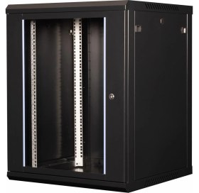 Resim Lande - 15U 19" Duvar Tipi Rack Kabinet - Genişlik: 600 mm | Derinlik: 600 mm - Siyah 