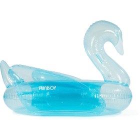 Resim Clear Blue Kuğu Havuz Şamandırası, İki Kişilik Lüks ve Sınırlı Sayıda Şamandıra 