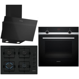 Resim Siemens Ankastre Siyah Ankastre Set 175 (HB534FER3T-EO6C6PP30O-LC63KPJ60T) 