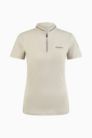 Resim Pikeur Selection 1216 Lüks Fermuarlı, Fonksiyonel Spor Kadın T-shirt Gri 