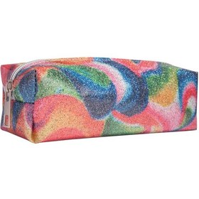 Resim Eva Pvc Kaplı Cobra Kalemlik Pembe Kalem Çantası 