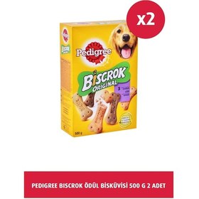 Resim Pedigree Biscrok Köpek Ödül Bisküvisi 2 x 500 G 
