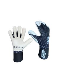 Resim Katze Eagle Kaleci Eldiveni Siyah Beyaz Siyah - Beyaz 