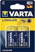 Resim Varta Longlıfe Power Alkalin Orta Boy C Pil 2Li Paket Fiyatı 
