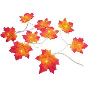 Resim Shineyee Turuncu 6m 40 Led Akbattarya Powered Pil Yok Ip65 Su Geçirmez Kağıt Çam Gövde Noel Aydınlatma Işık Zinciri Bahçe Balkon Dekorasyonu Diğer 