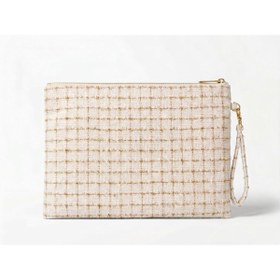 Resim Noa Collection Beyaz Clutch Çanta 