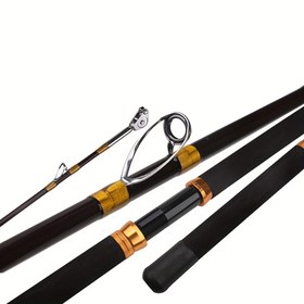 Resim Ağır Hizmet 30-50lbs Balıkçılık Çubuğu - 2 Bölüm, 180cm/70.9inç - Trolling, Jigging ve Grouper Balıkçılığı için İdeal - Dayanıklı ve Güvenilir Takım 