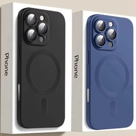 Resim 2025 Yeni Lüks Mat PC iPhone 16E 15 14 13 12 11 Pro Max Plus Kablosuz Bumper Lens Koruma Kılıfı 