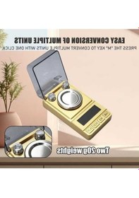 Resim Fastbuy Dream011 Kesinlik Dijital Altın 0 001g 50g Hassas Elektronik Tartı Takılabilir Tasarım Çok Fonksiyonlu Altın Takı Altın 