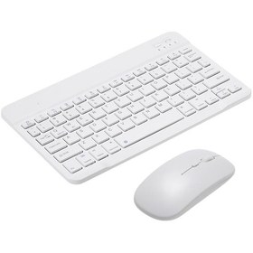 Resim Reedark 10 İnç Taşınabilir Bluetooth Klavye Ve Mouse Seti - 78 Tuş, 3 Kademeli Dpı, Şarj Edilebilir, Geniş Uyumlu Diğer 
