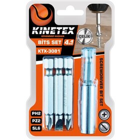 Resim Go İthalat 4PCS - PH2-PZ2-SL6 BİTS UÇ SET (4989) 