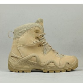 Resim Pars Power Mid Hakiki Nubuk Deri Su İtici Özellikli Askeri& Polis Outdoor Tactical Kısa Bot-10982-kum Kum 