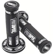 Resim Cloudstore Siyah Gri Çift 7/8" 22mm Motocross Dirt Pit Bisikleti Jel Kavrama Fren Kolu 