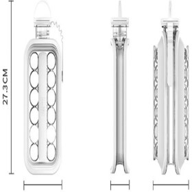 Resim Mobgift Mobgift Buz Topu Kalıp 2 In 1 Buz Küpü Maker Su Şişesi 