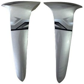 Resim MOTORAN TORRO (NORTON 100) SAĞ SOL DIŞ DİZLİK TAKIM GRİ 